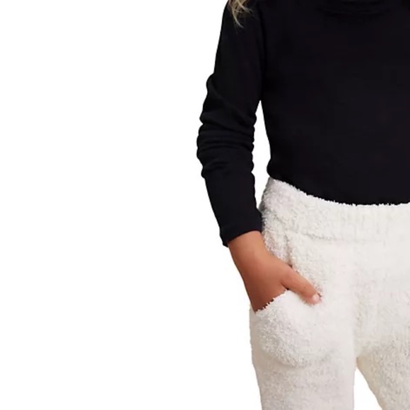 Barefoot Dreams CozyChic Cream Toddler Jogger Pant 2-3T - Picture 3 of 8